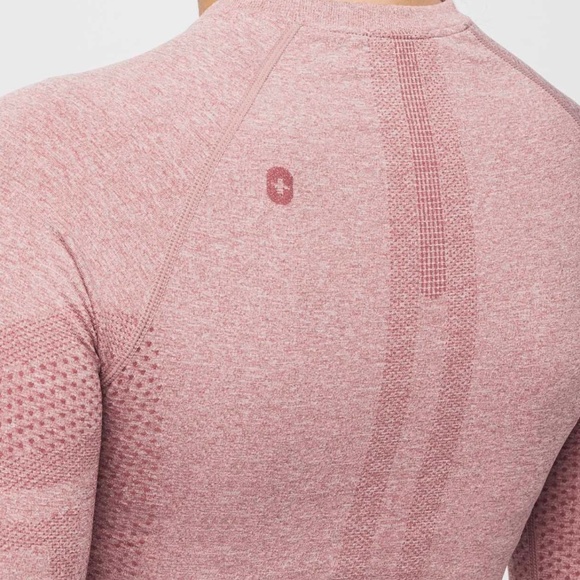 Women's Figs Salta Seamless Longsleeve Underscrub in Mauve - Picture 8 of 10